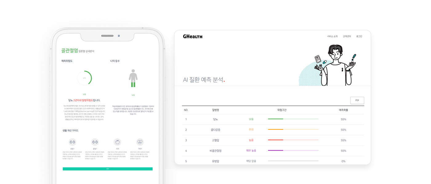 건강검진 기반 질환 예측 서비스